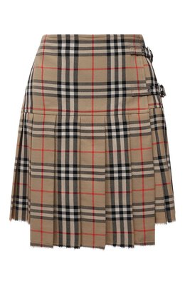 Burberry: Юбка из шерсти 