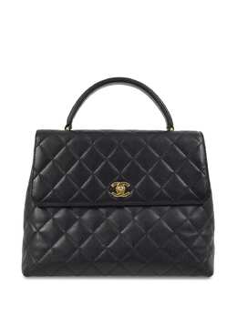 CHANEL Pre-Owned: Чёрная сумка 