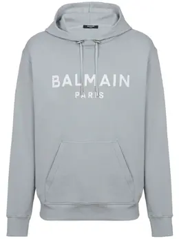 Balmain: Толстовка с принтом 
