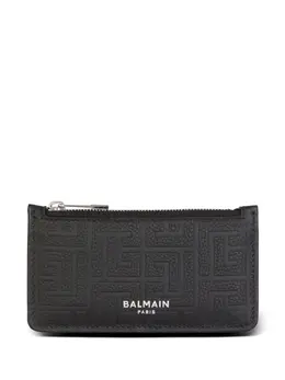 Balmain: Чёрный картхолдер 