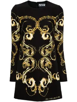 Versace Jeans Couture: Платье с принтом 