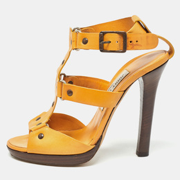 Jimmy Choo: Жёлтые сандалии 