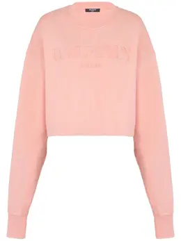 Balmain: Хлопковый свитшот 