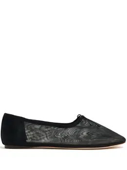 Loeffler Randall: Чёрные балетки 