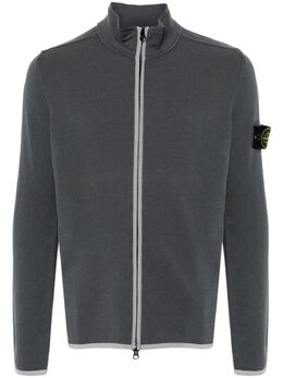 Stone Island: Тёмный кардиган  Compass