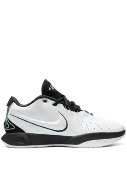 Nike: Белые кроссовки 
