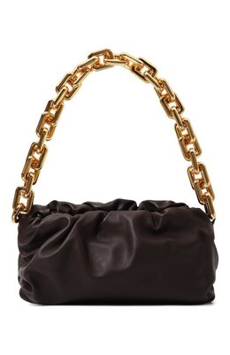 Bottega Veneta: Фиолетовая сумка  Chain Pouch
