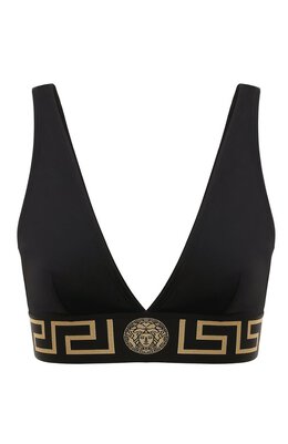 Versace: Топ на широких бретельках 