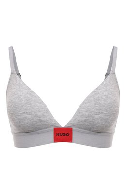 HUGO: Серый бюстгальтер 