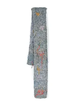 Maison Margiela: Голубой шарф 