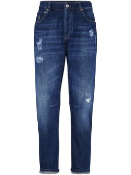 Brunello Cucinelli: Рваные джинсы 