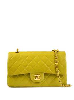 CHANEL Pre-Owned: Зелёная сумка 
