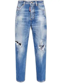 Dsquared2: Светлые джинсы  Boston