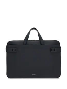 Ferragamo: Чёрная сумка  Gancini