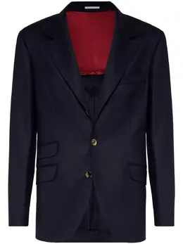 Brunello Cucinelli: Однобортные пиджаки 