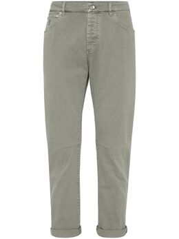 Brunello Cucinelli: Зелёные джинсы 