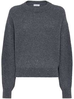 Brunello Cucinelli: Свитер с блёстками 