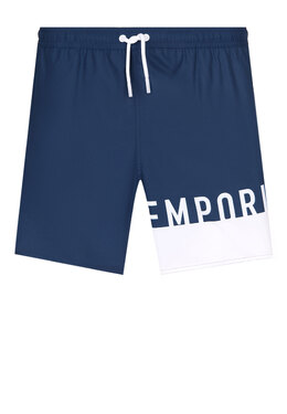 EMPORIO ARMANI: Синие шорты 