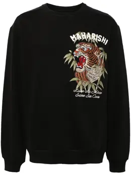 Maharishi: Свитшот с принтом 