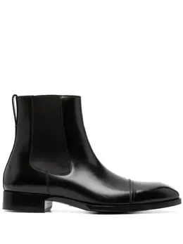 TOM FORD: Чёрные ботинки  Elkan