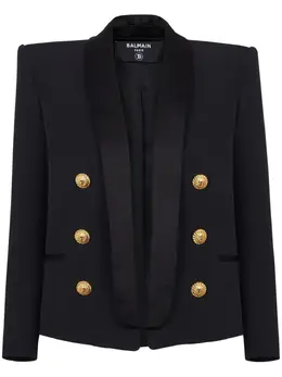 Balmain: Двубортный жакет 
