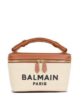 Balmain: Коричневая сумка-шоппер  B-Army