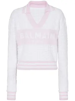 Balmain: Жаккардовое поло  PB