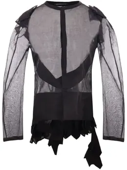 Yohji Yamamoto: Прозрачный топ 