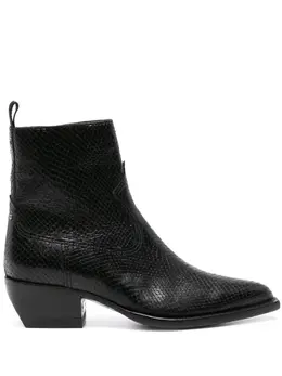 Golden Goose: Чёрные ботинки 