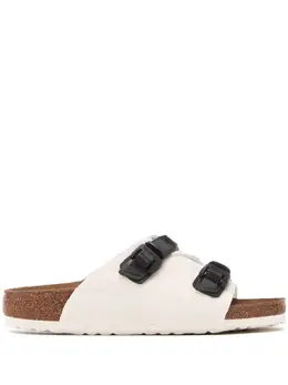 Birkenstock: Белые сандалии 