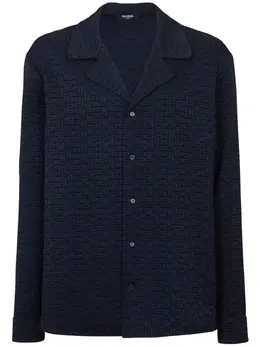 Balmain: Жаккардовая рубашка  PB