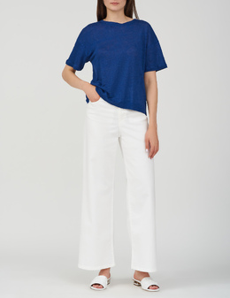 WEEKEND MAX MARA: Синяя футболка 
