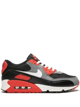 Nike: Чёрные кроссовки  Air Max 90