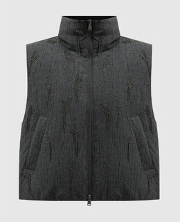 Brunello Cucinelli: Сірі жилети 