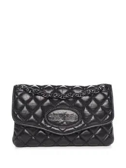 CHANEL Pre-Owned: Чёрная сумка 