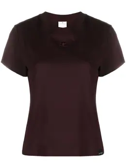 Courrèges: Хлопковая футболка 
