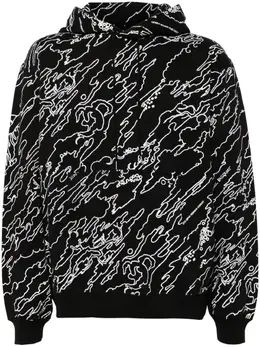 Maharishi: Толстовка с принтом 