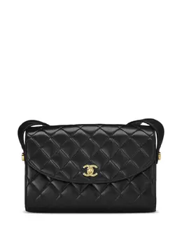 CHANEL Pre-Owned: Чёрная сумка 