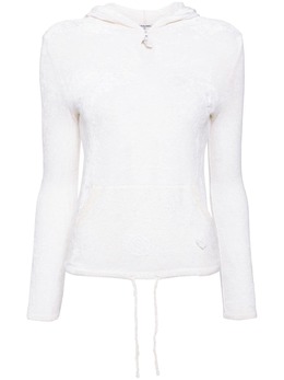 CHANEL Pre-Owned: Бархатная толстовка 