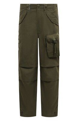 Maharishi: Брюки цвета хаки 