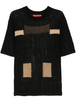 Eckhaus Latta: Трикотажный свитер 