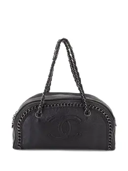 CHANEL Pre-Owned: Чёрная сумка 