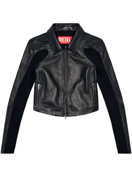 Diesel: Кожаная куртка 