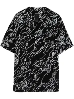 Maharishi: Рубашка с абстрактным принтом 