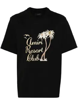 AMIRI: Хлопковая футболка 