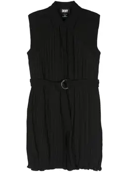DKNY: Плиссированная рубашка 