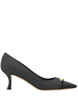 Ferragamo: Чёрные туфли  Gancini