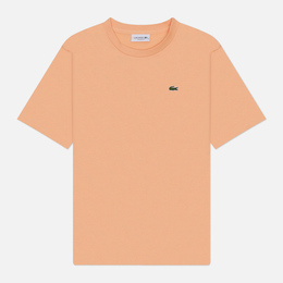 Lacoste: Оранжевая футболка 