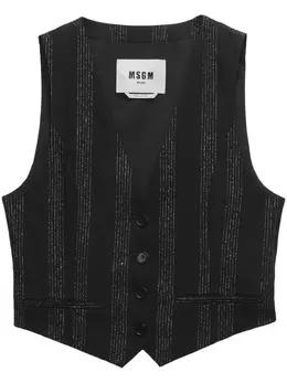 MSGM: Жилет в полоску 