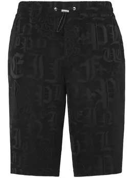 Philipp Plein: Жаккардовые шорты  Bermuda